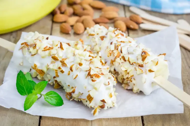 Banana Yogurt Popsicles