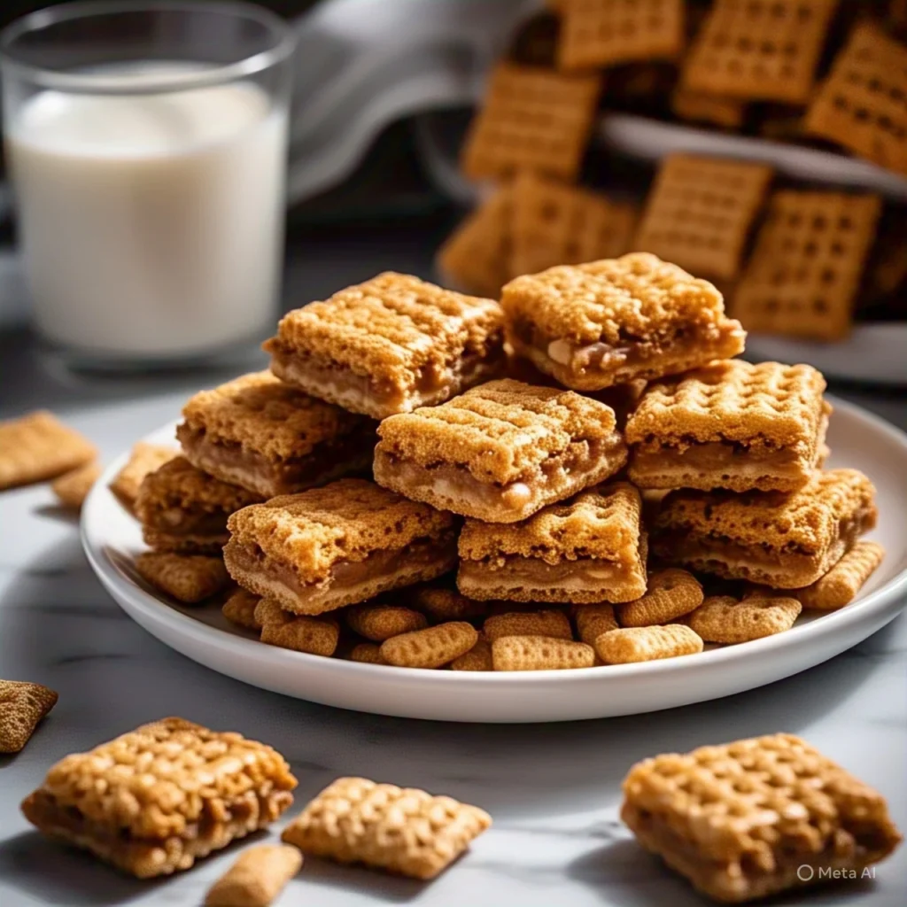 peanut butter chex mix bars