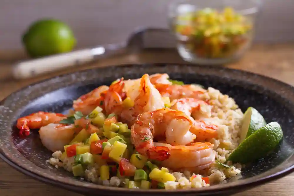 Shrimp and Avocado Bowls